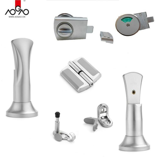 Bộ phụ kiện vách ngăn vệ sinh Aogao series 10